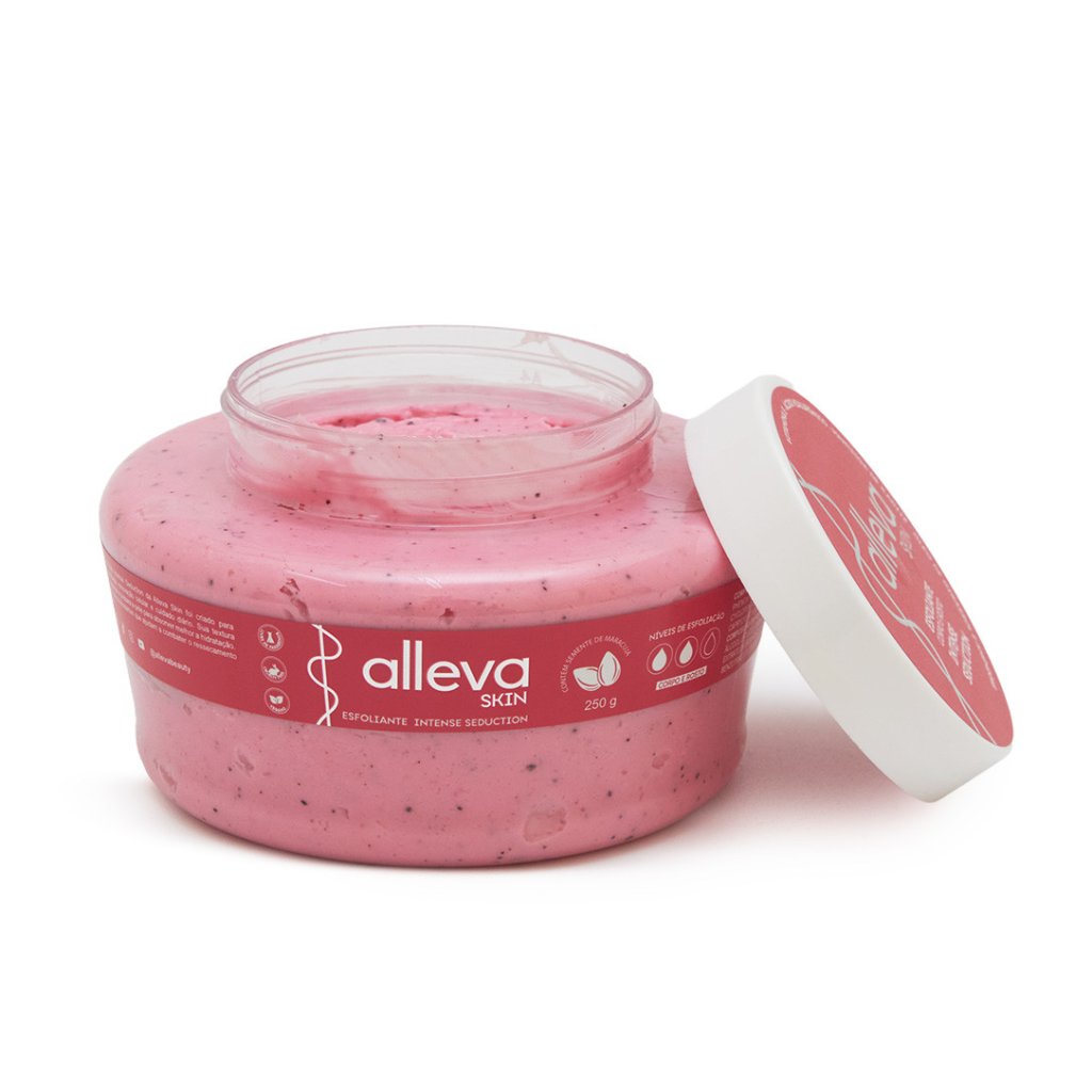 Esfoliante Corpo e Rosto Intense Seduction - Alleva 250g ESF0051