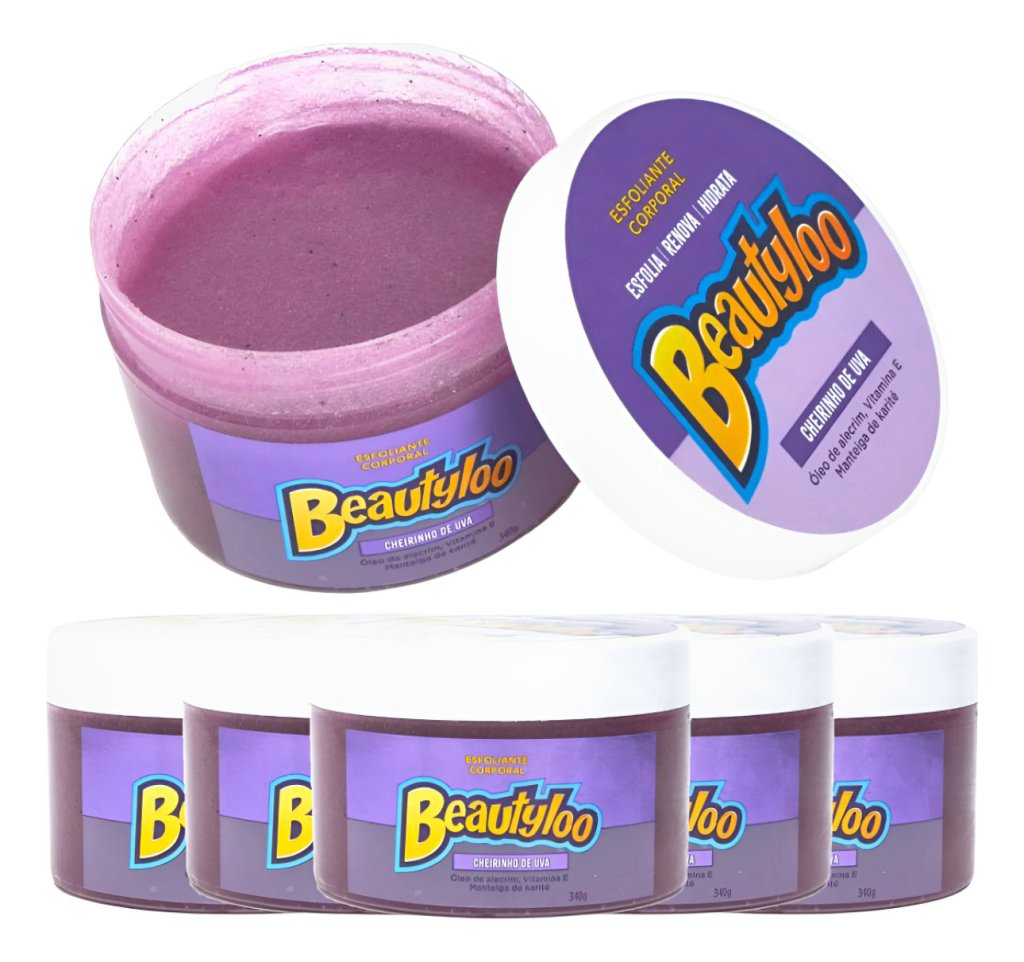 Esfoliante Cheirinho de Uva 🍇 BEAUTYLOO - Face Beautiful ESF0057