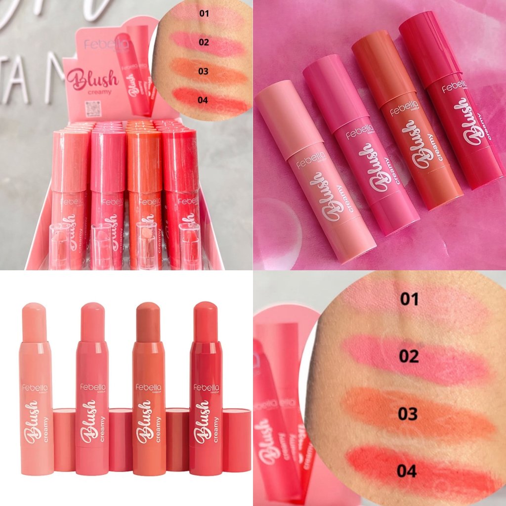 Blush Bastão Creamy - Febella BLU0089