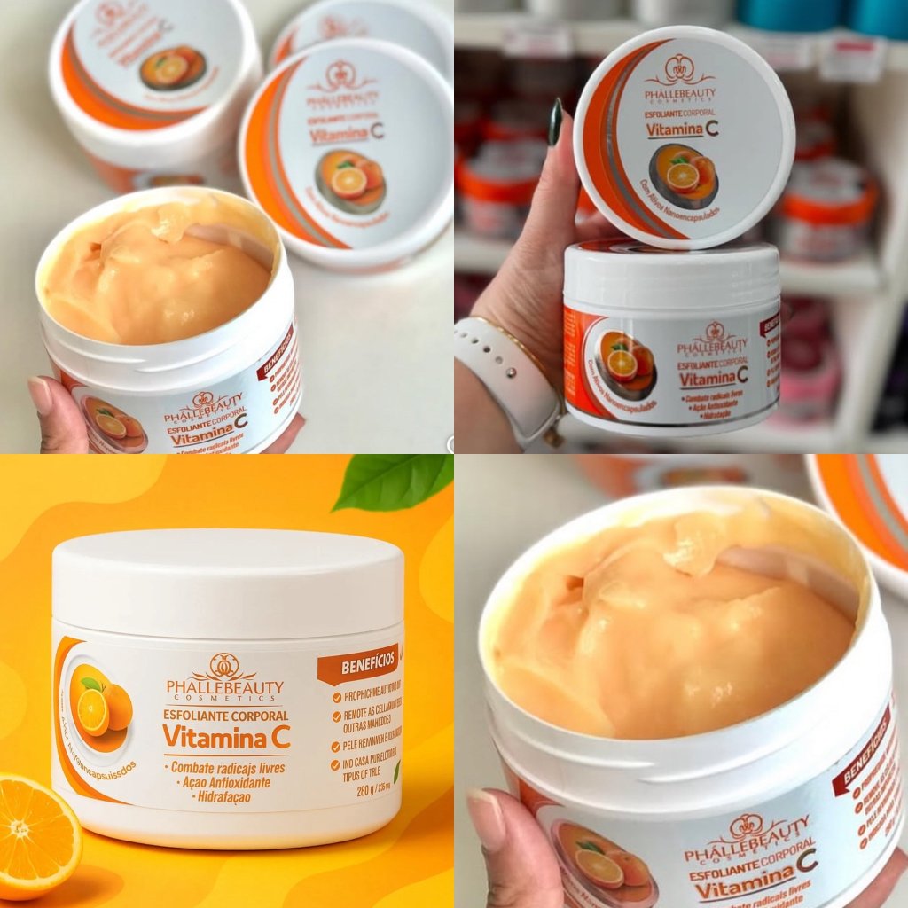 Esfoliante Corporal Vitamina C - PhalleBeauty ESF0058