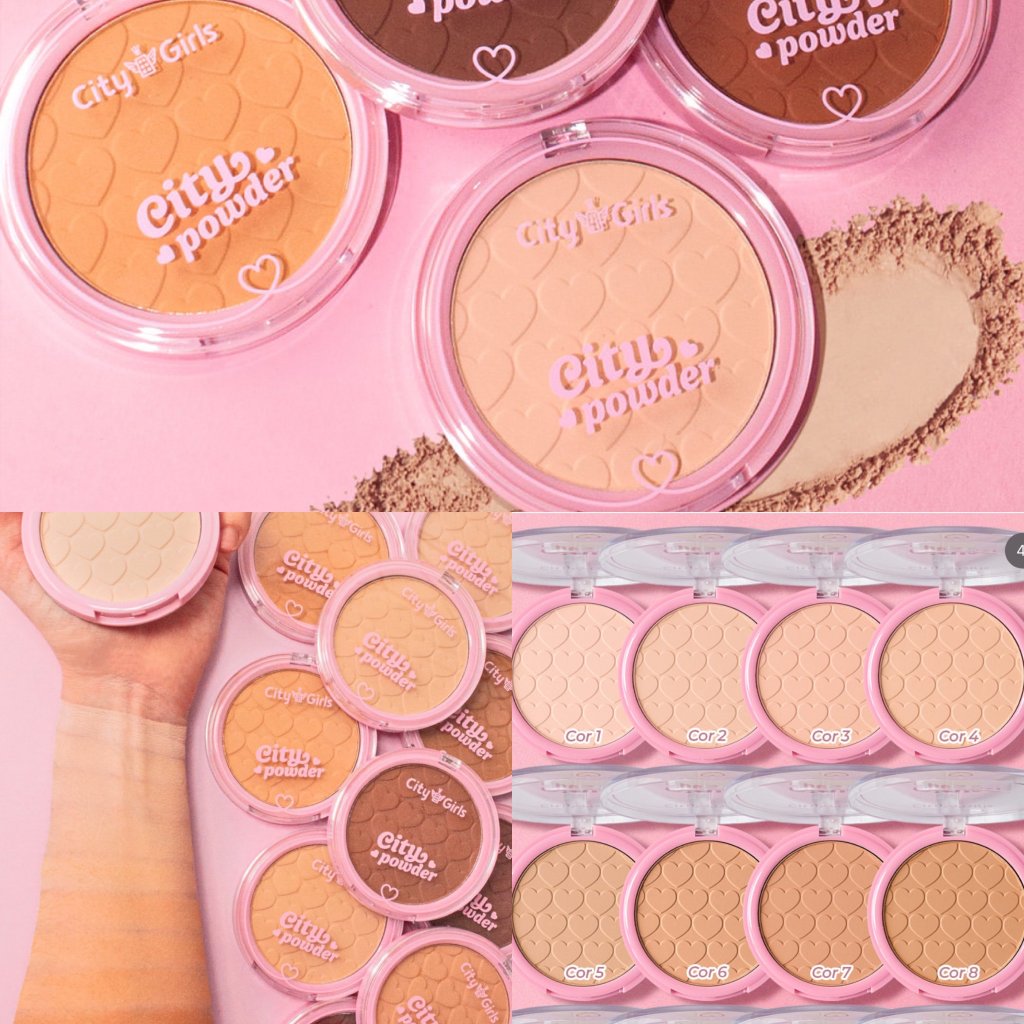 Pó Compacto City Powder - City Girls PC0080