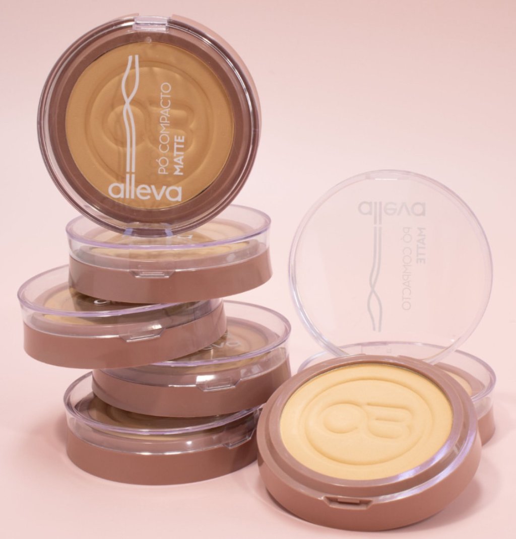 Pó Compacto Matte - Alleva PC0081