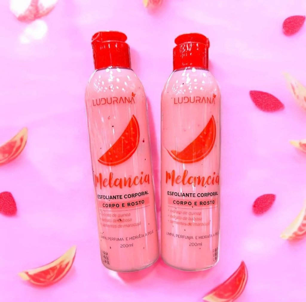 Esfoliante Corporal Melancia 🍉 - Ludurana ESF0059