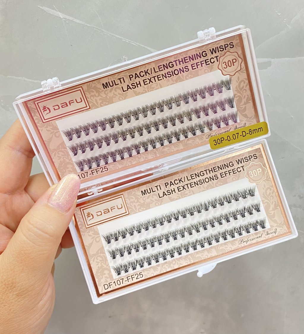 Cílios Tufinho Multi Pack (30P-0.07-D-8MM) - Dafu CP0109