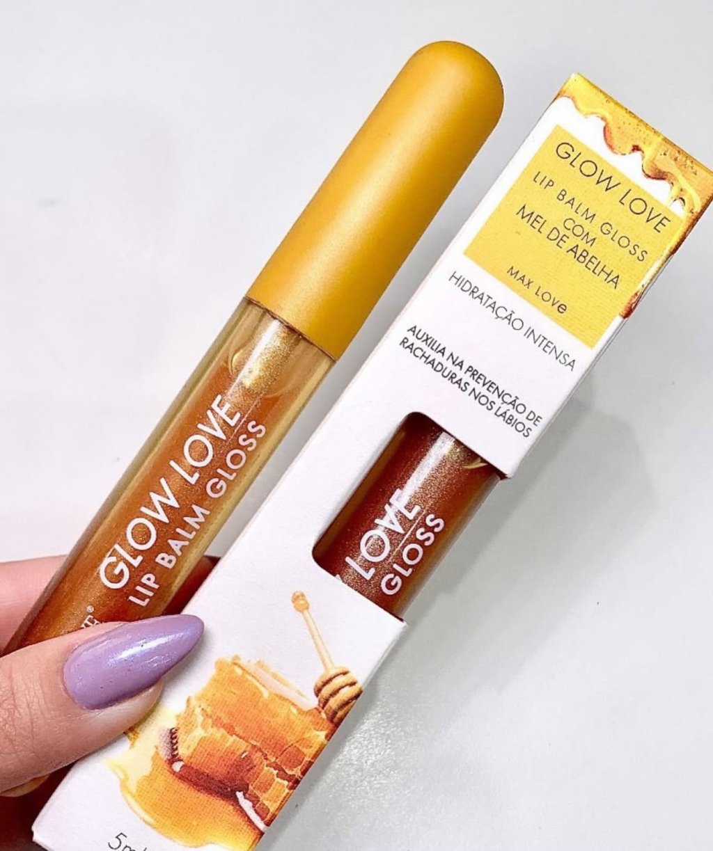 Gloss Labial Balm Mel De Abelha 🍯 - Max Love GLOS0176
