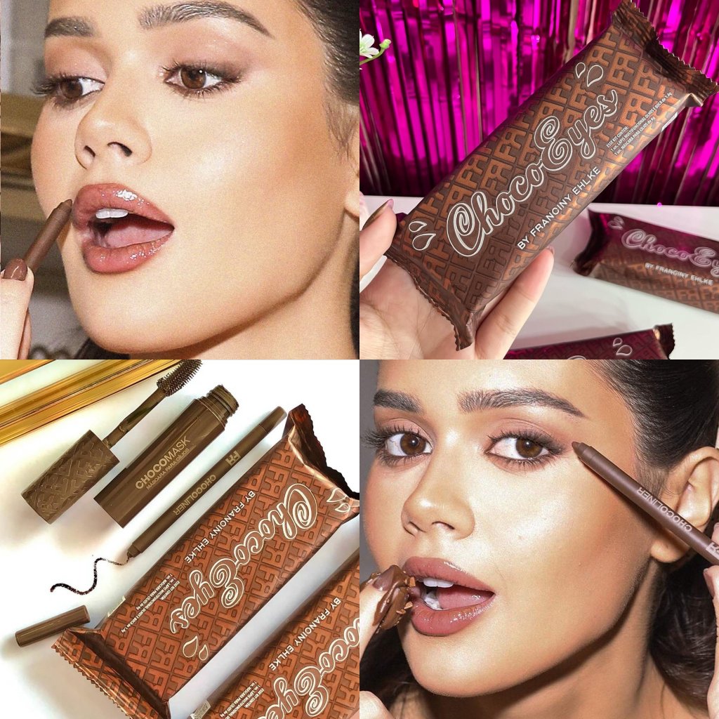 (PREMIUM) ChocoEyes By Francine Ehlke - Máscara de cílios + Lápis Marrom (Boca/Olhos) RIM0088