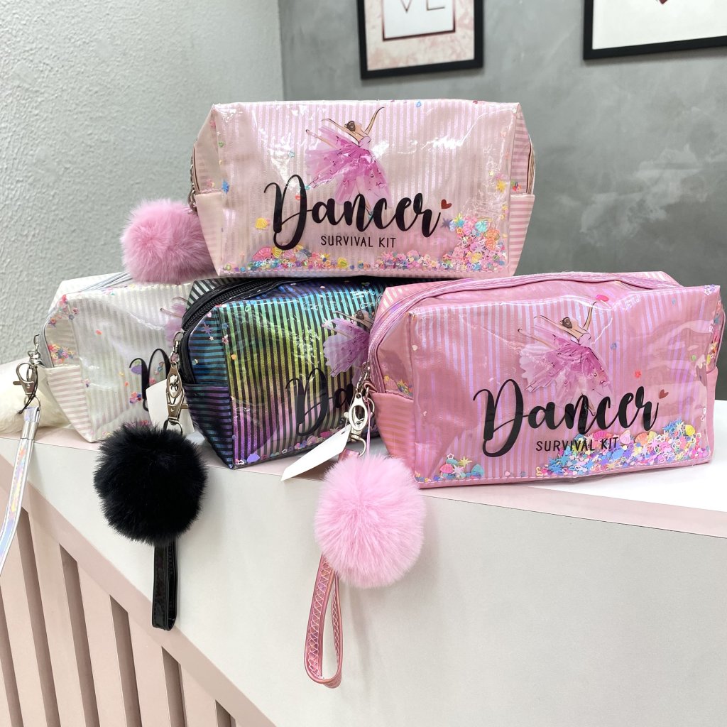 Necessaire Média Holográfica Bailarina ✨NEC0023