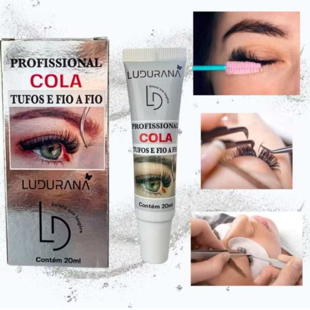 Cola Profissional Tufos Fio A Fio (Caixinha) - Ludurana CC0018