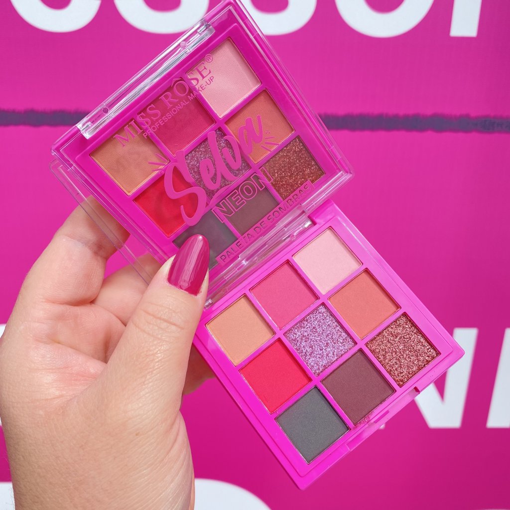 Paleta De Sombra Selva Neon (02) - Miss Rosê SOM0208