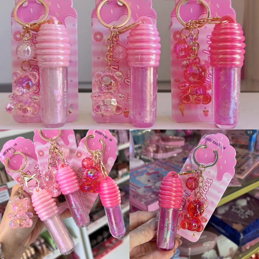 (PREMIUM) Lip Gloss Chaveiro - Bobbi Rara 💖🍯🐝 GLOS0233