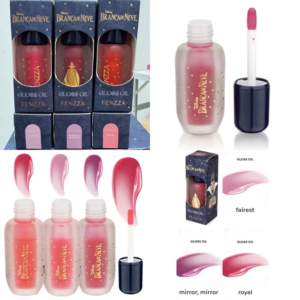 (PREMIUM) Lip Oil Linha Branca De Neve & Rainha Má- Fenzza GLOS0234