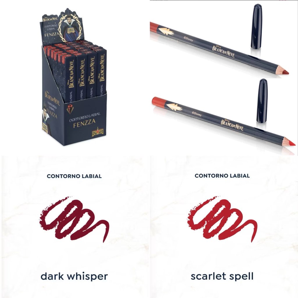 Lápis Labial Branca De Neve & Rainha Má - Fenzza LL0023