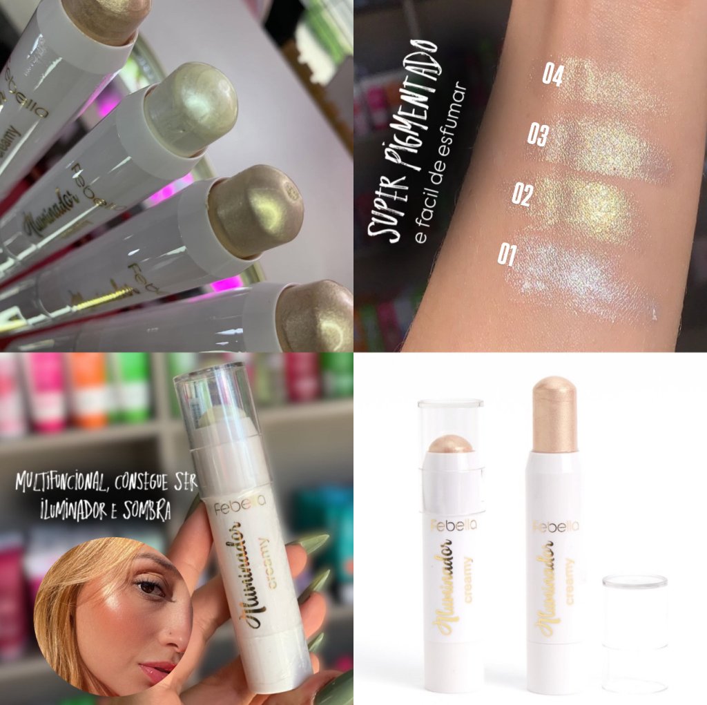 Iluminador Creamy Stick - Febella ILU0068