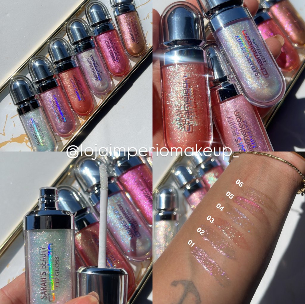 Lip Gloss Linha Chameleon - Sarahs Beauty GLOS0236