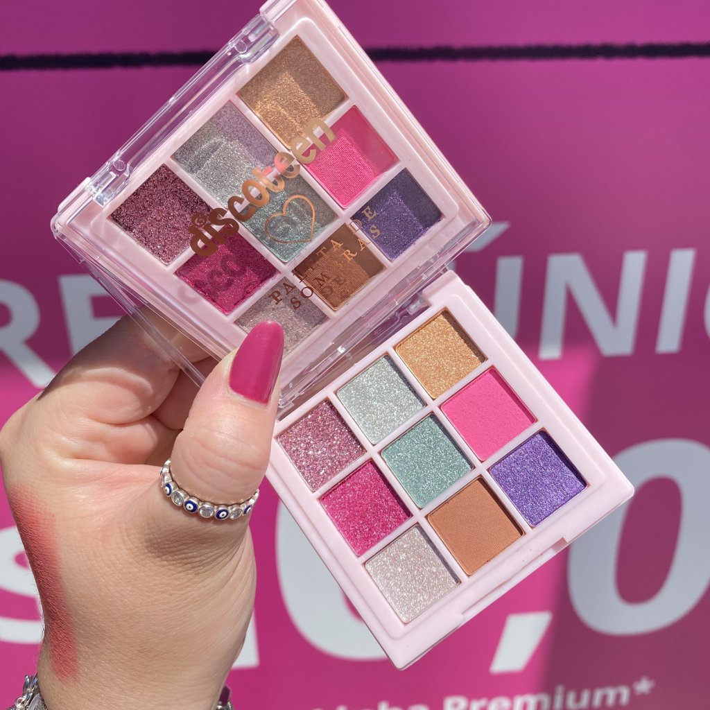 Paleta De Sombra Amor Meu (01) - Discoteen SOM0211