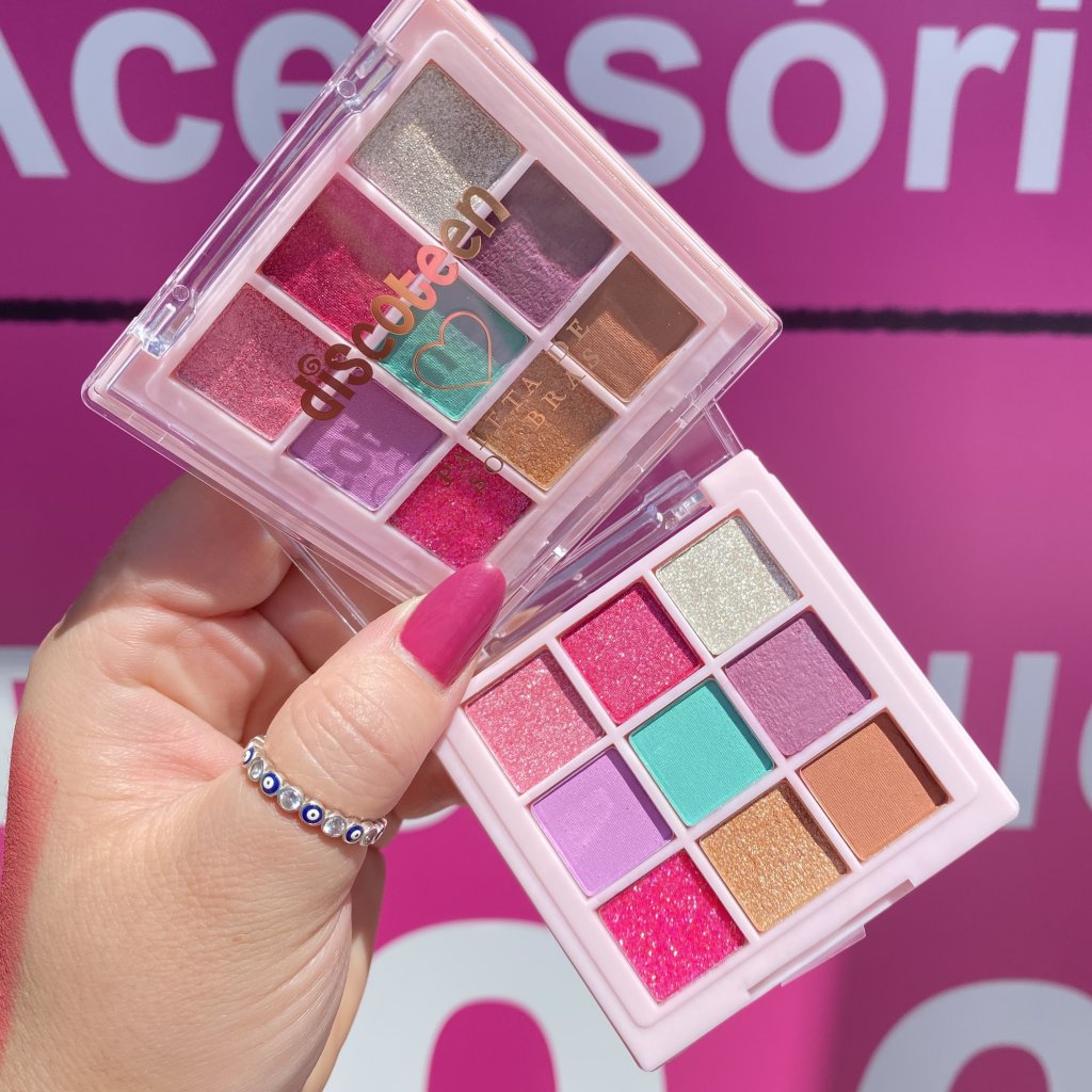 Paleta De Sombra Amor Meu (02) - Discoteen SOM0211