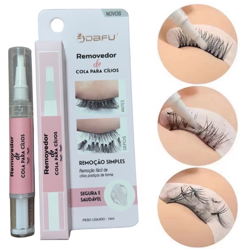 (PREMIUM) Removedor De Cola De Cílios Fio A Fio - Dafu CC0022