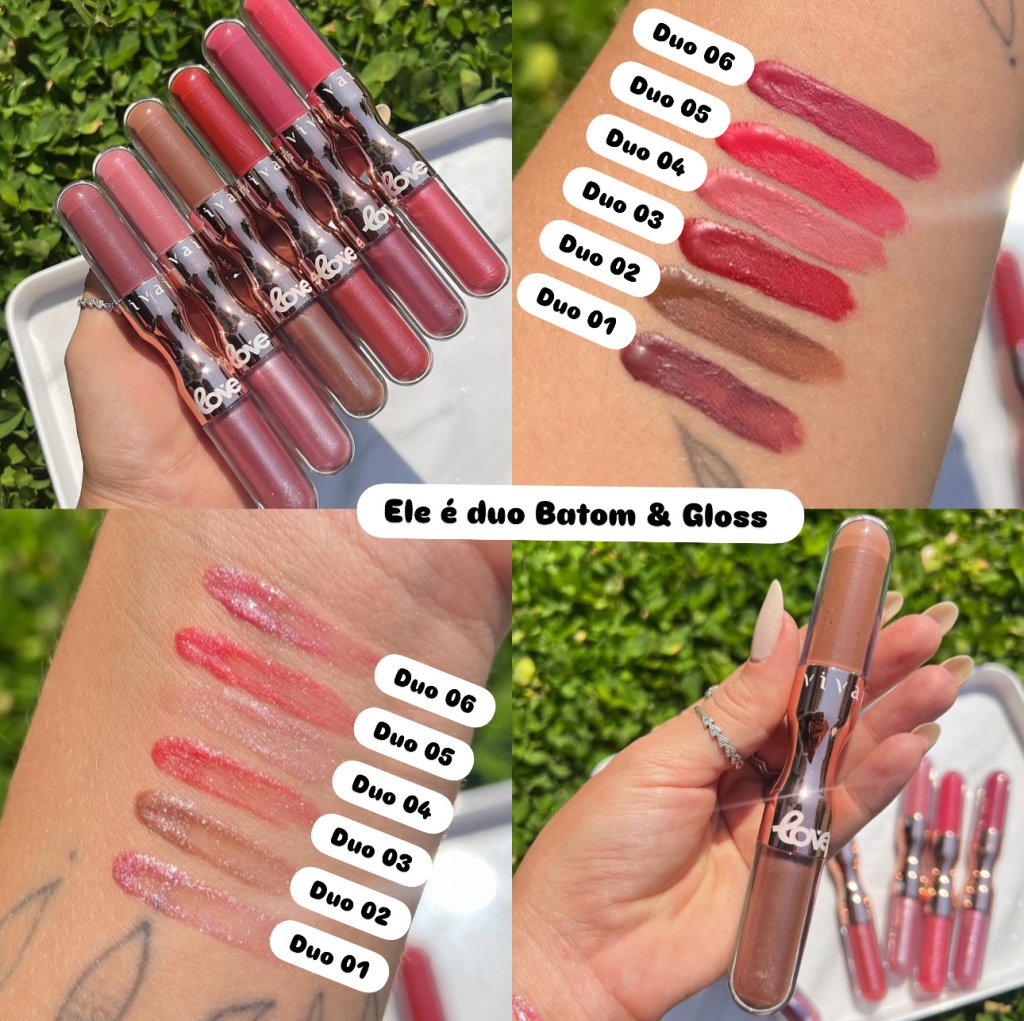 Batom & Gloss DUO LOVE - Vivai BAT0110