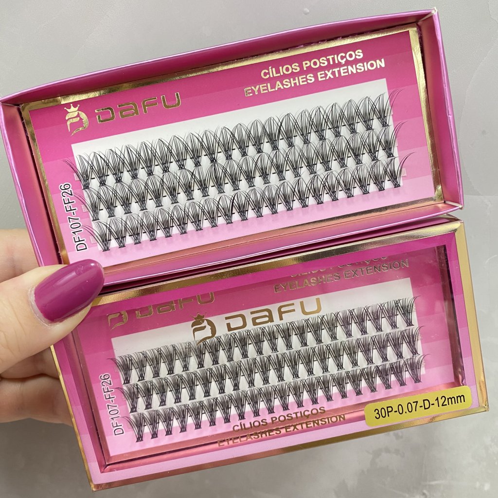Cílios Tufinho (30P-0.07-D-12MM) - Dafu CP0113