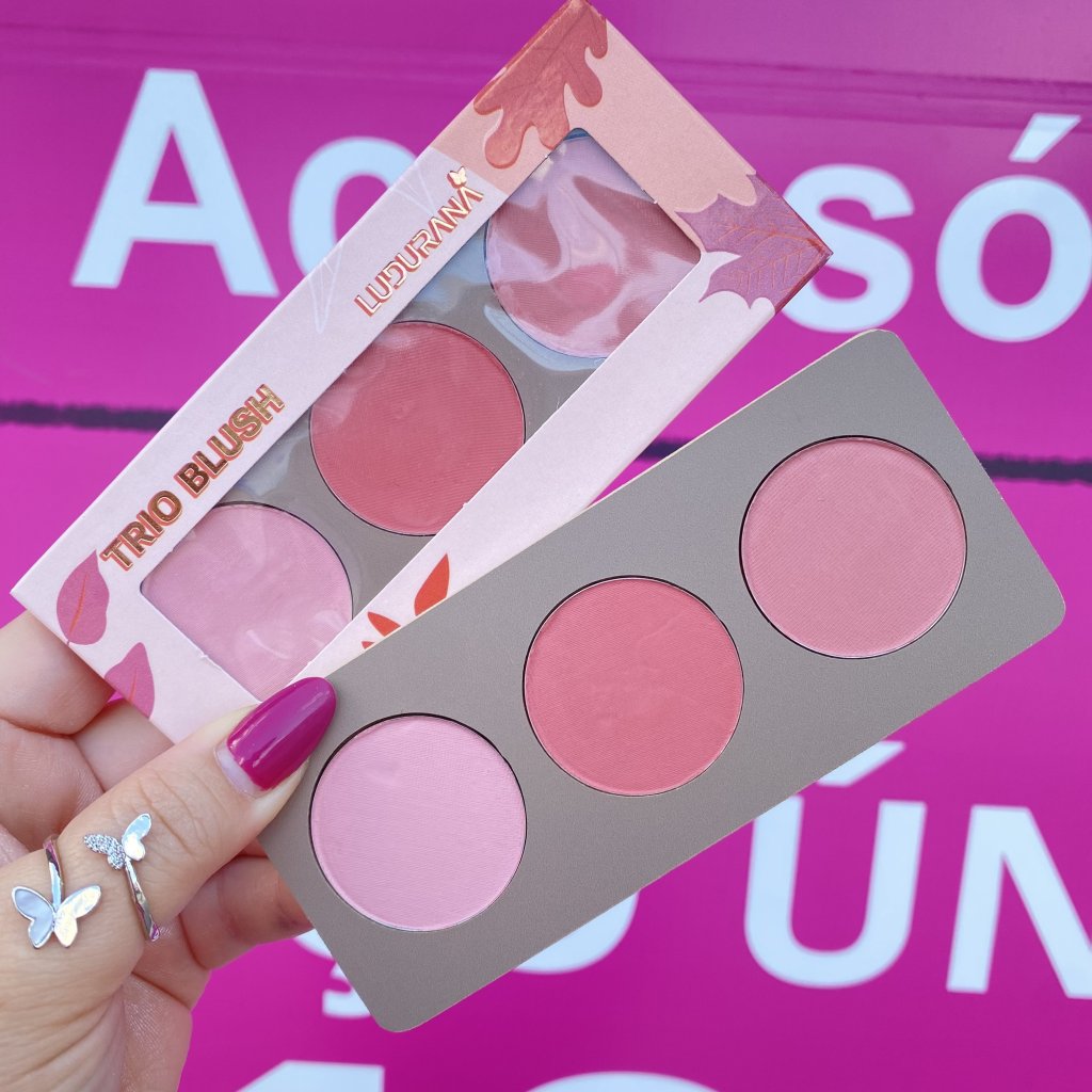 Paleta Trio De Blush Eco007 - Ludurana BLU0101