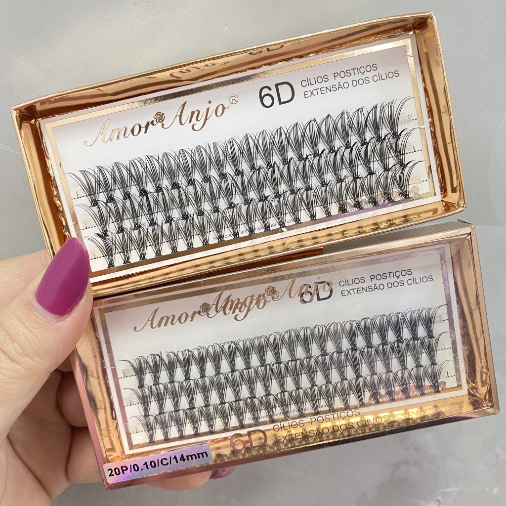 Cílios Tufinho 6D (20/0.10/14MM) - Amor Anjo CP0116