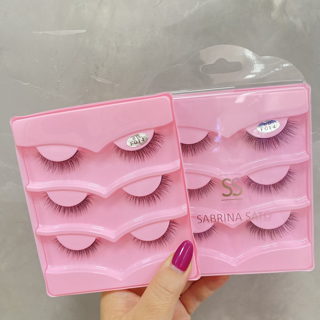 Cílios Postiços 3 Pares 6D F014 - Sabrina Sato CP0128