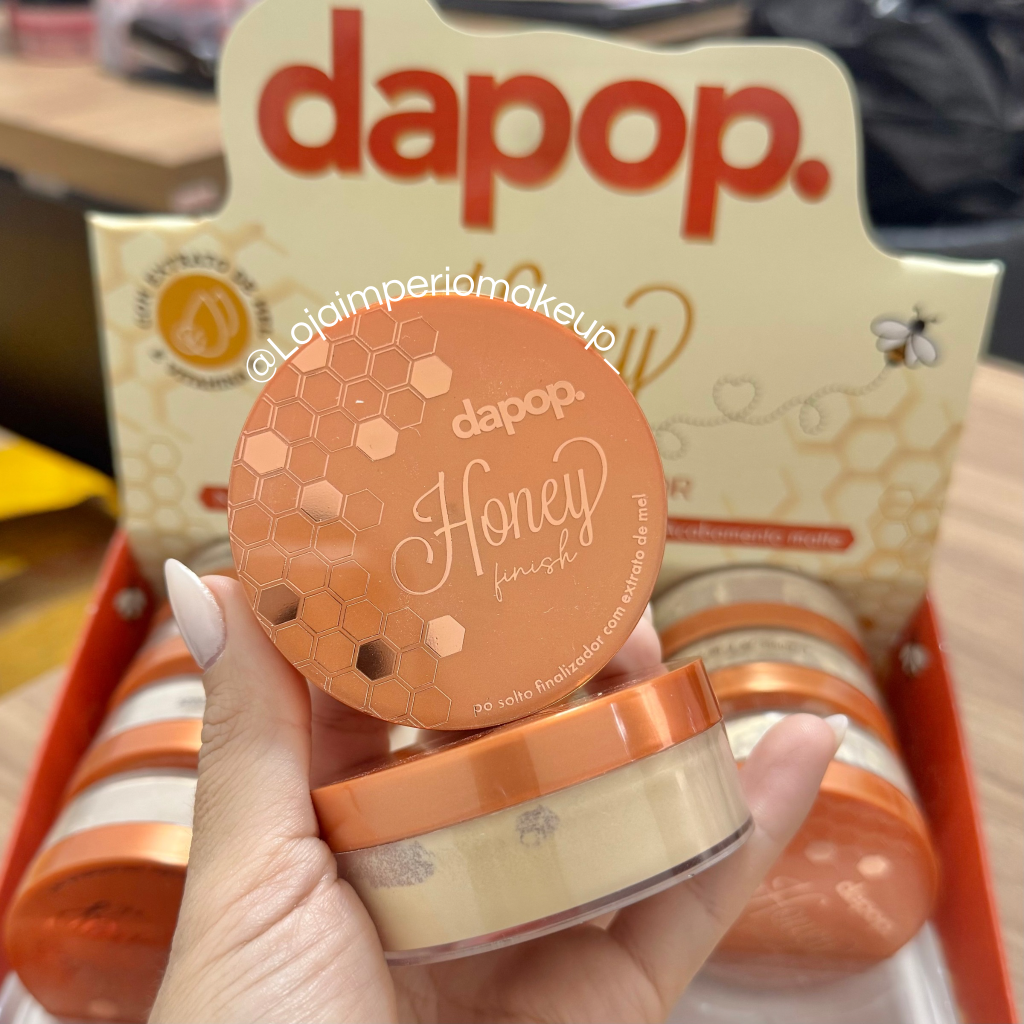 Pó Solto Finalizador • Honey Finish • Dapop 