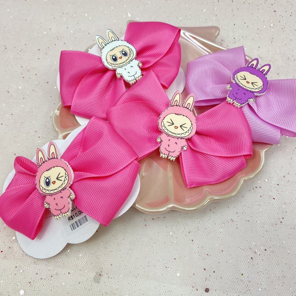 Presilha laço do Labubu 🩷
