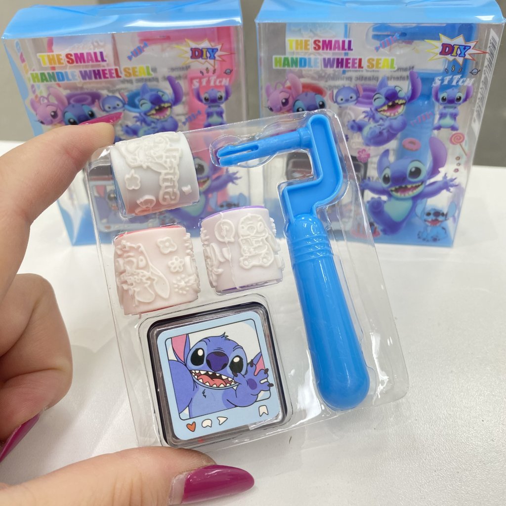 Kit carimbo Stitch 💙