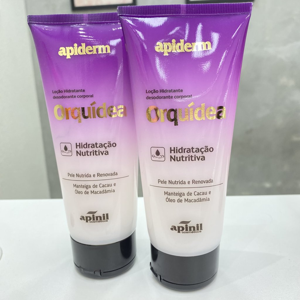 Loção hidratante corporal Orquídea - Apiderm HID0119