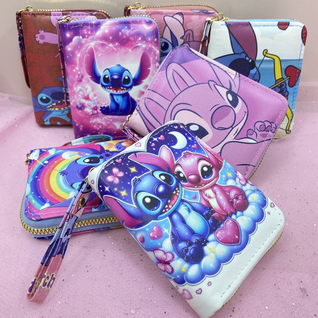 Carteira pequena/média Stitch 💙🩷