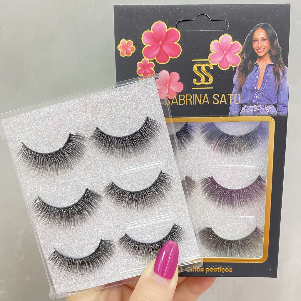Cílios Postiços 8D F011 - Sabrina Sato CP0131