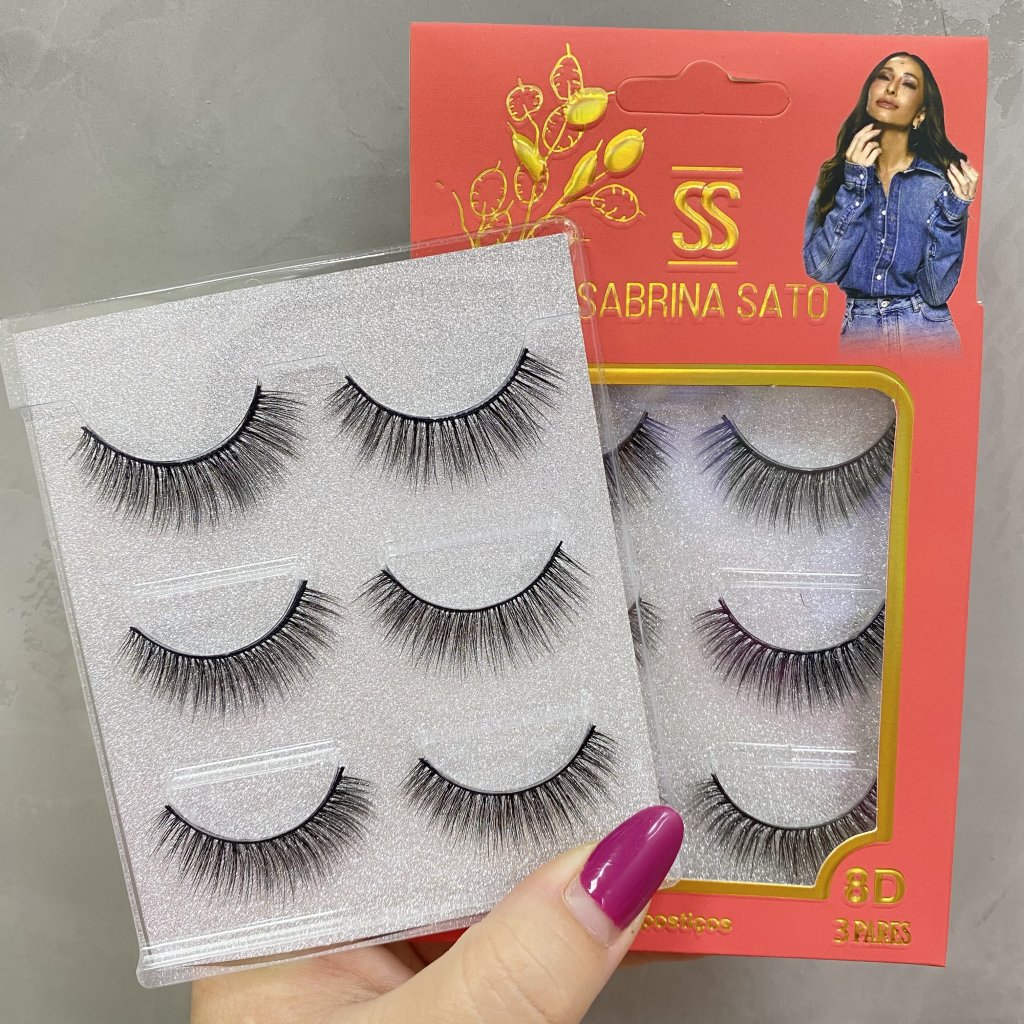 Cílios Postiços 8D F001 - Sabrina Sato CP0132