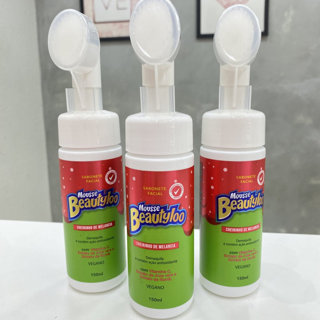 Mousse de limpeza facial Melancia 🍉 - Beautyloo SAB0097