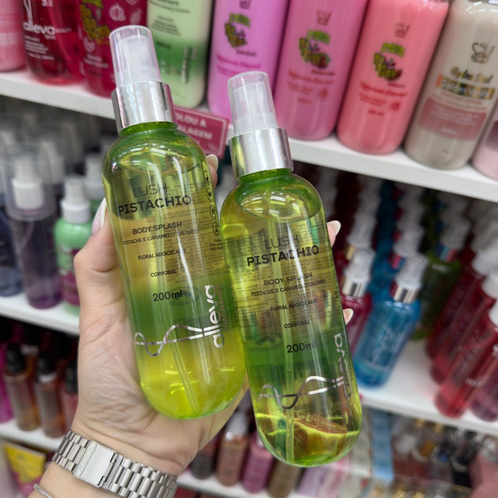 Body Splash Lush Pistachio 200ml - Alleva
