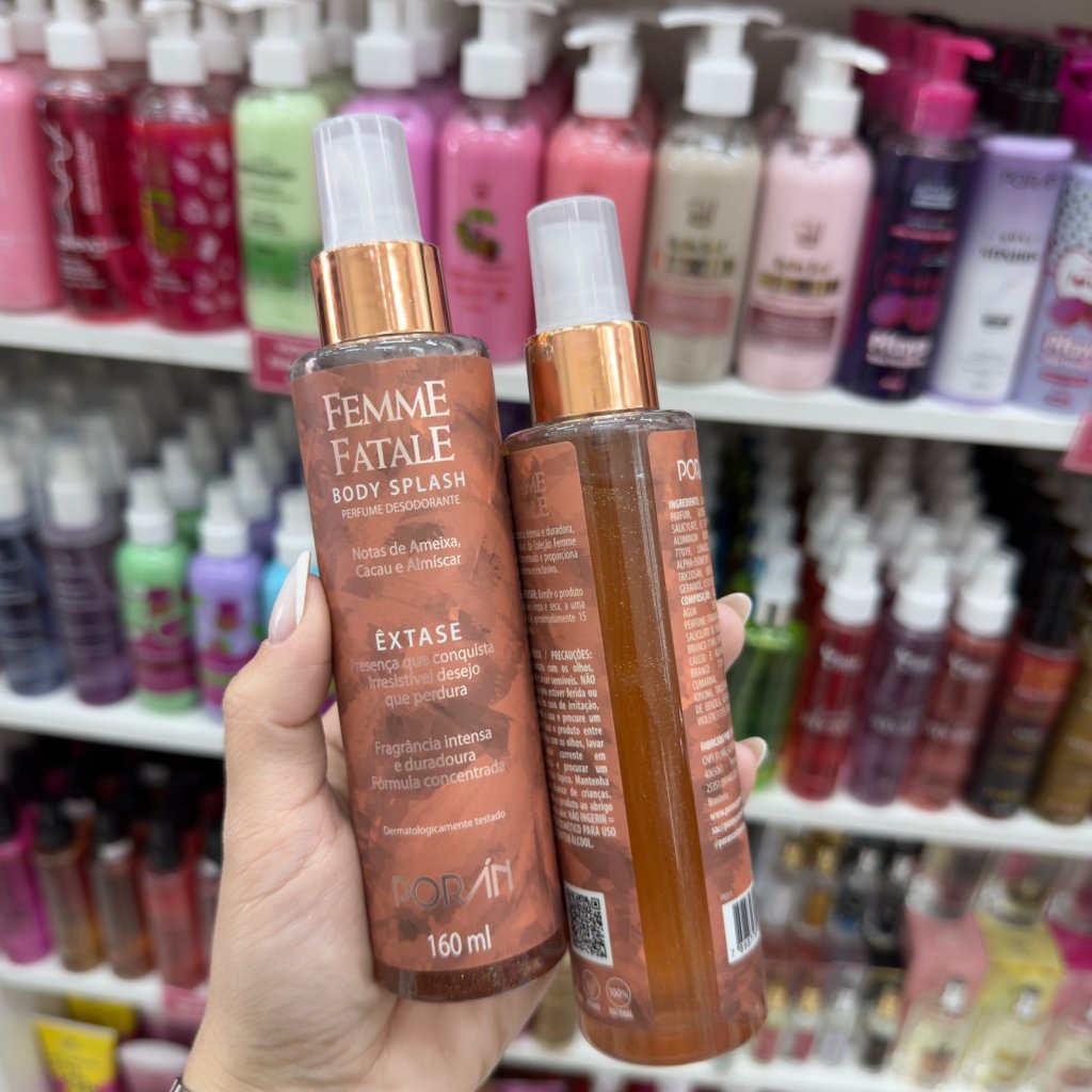 Body Splash Êxtase Femme Fatale - Poran