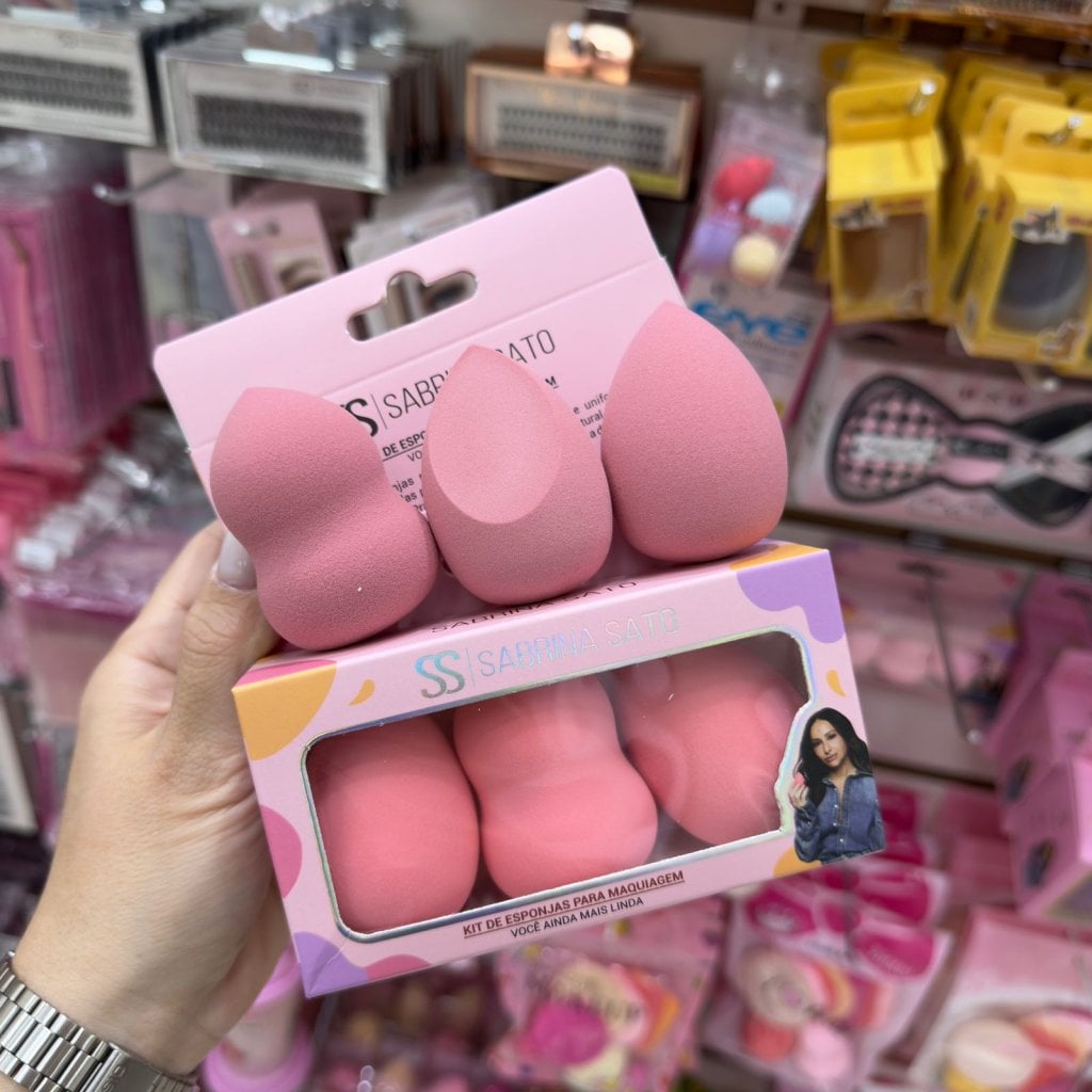 Kit Com 3 Esponjas SP2128 - Sabrina Sato ESP0096