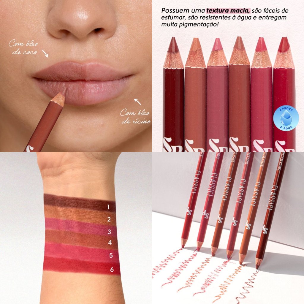 Lápis Labial Classic - SP Colors LL0025