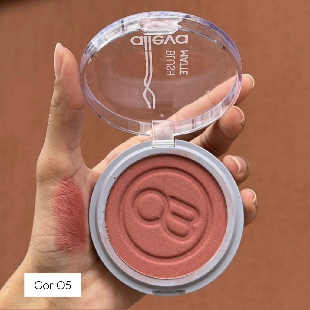 Blush Matte Cor 05 - Alleva BLU0108