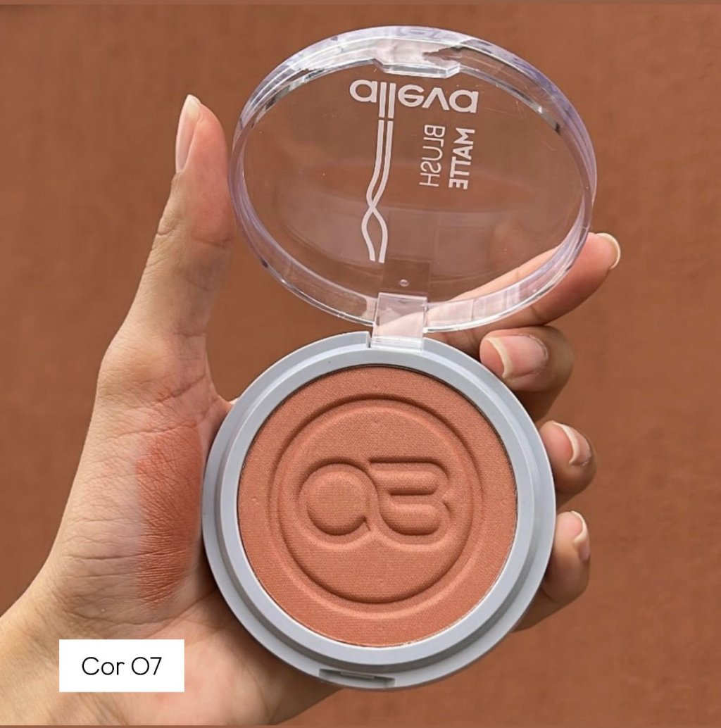 Blush Matte Cor 07 - Alleva BLU0108