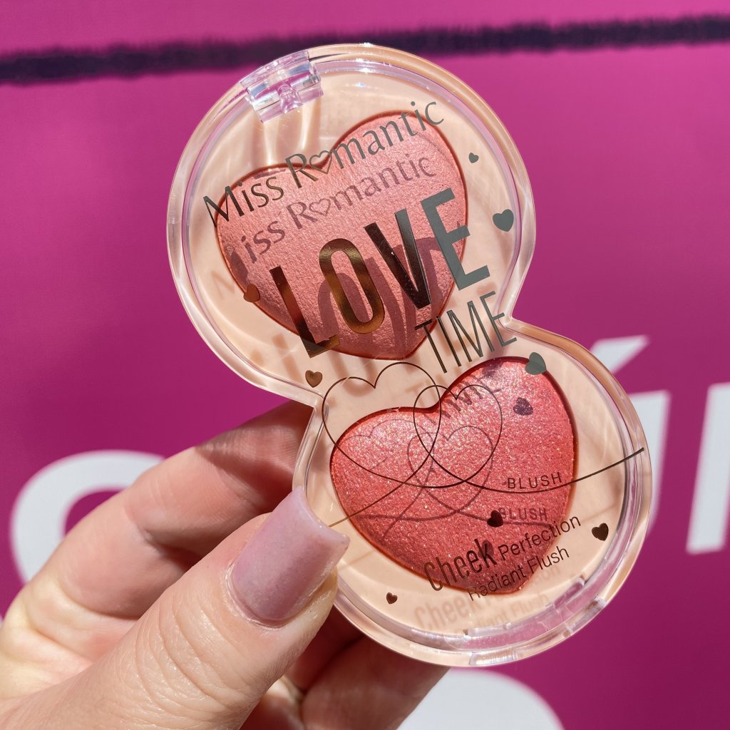 Duo Blush Love Time (01) - Miss Romantic BLU0110