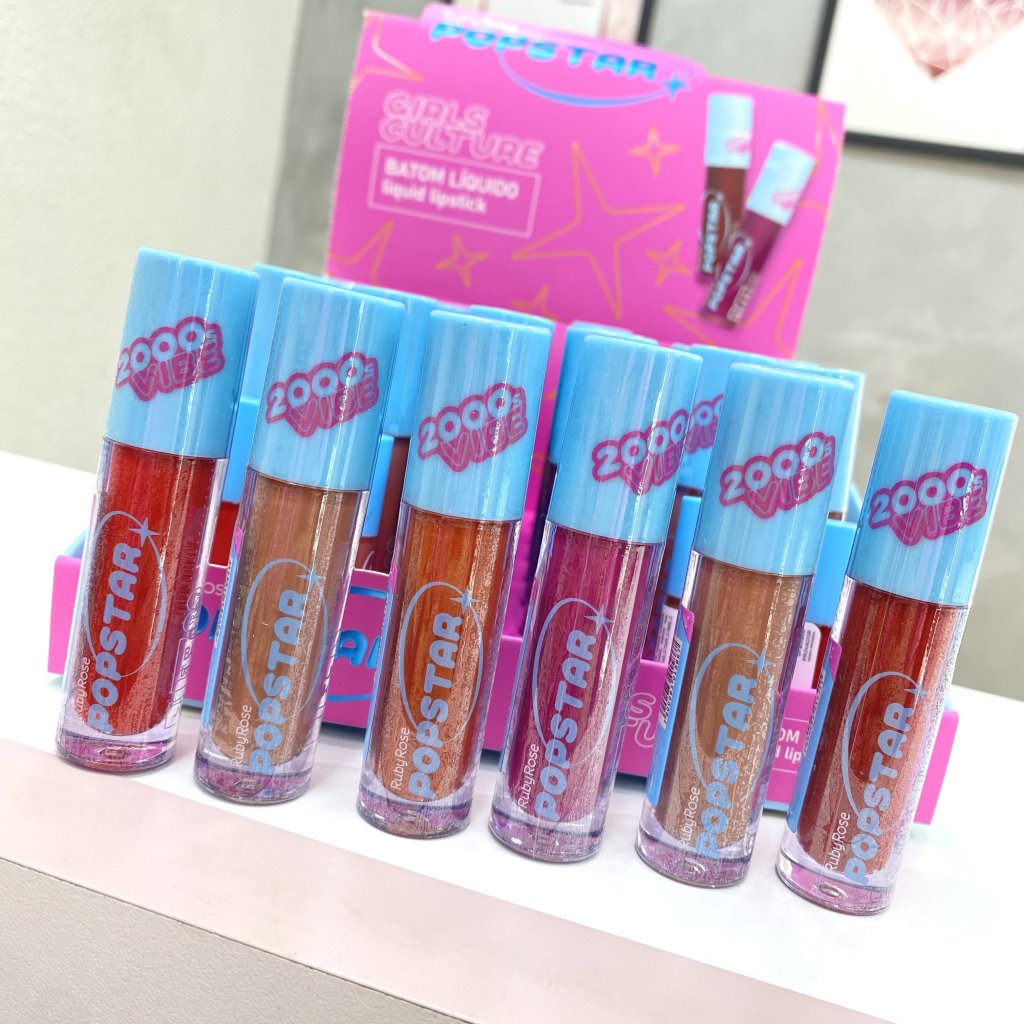 Batom Líquido Girls Culture Linha PopStar - Ruby Rose BAT0113