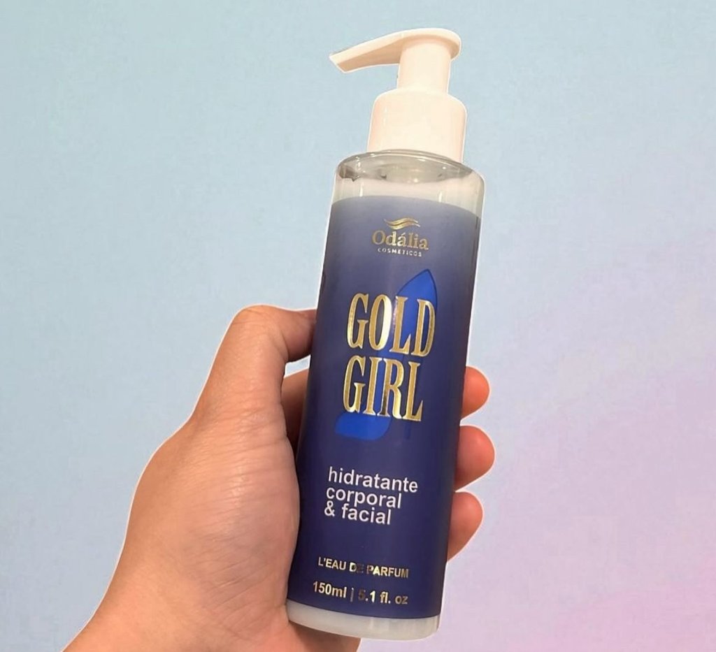 Hidratante corporal e facial Gold Girl - Odalia HID0130