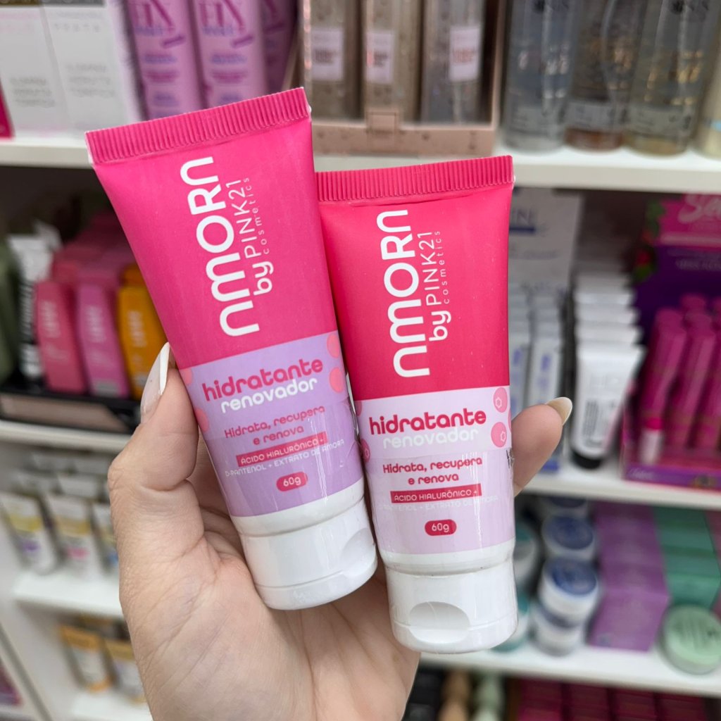 Hidratante facial Renovador Amora - Pink21