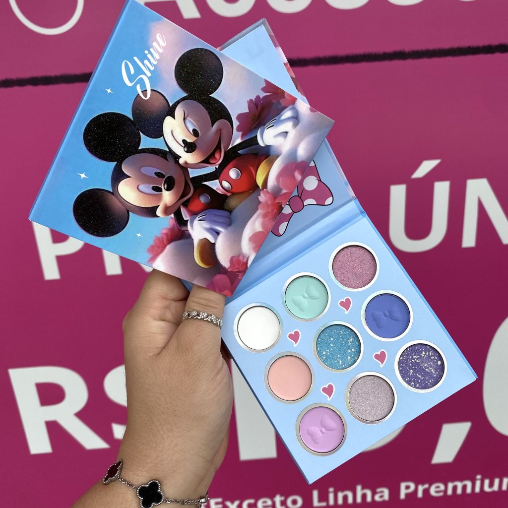 Paleta de sombra cartonada Mickey shine 