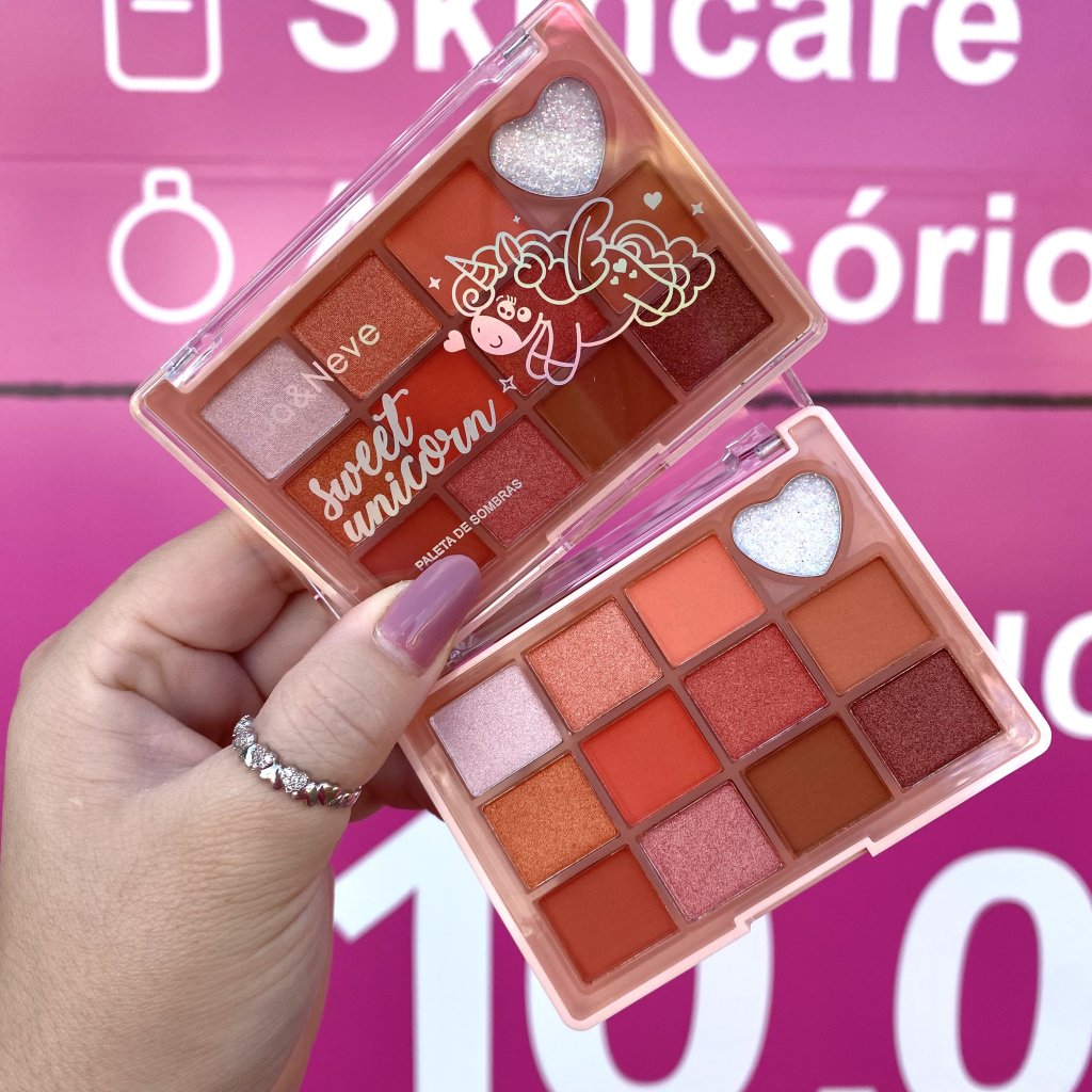 Paleta de sombra Sweet unicorn (01) - Lua e Neve 
