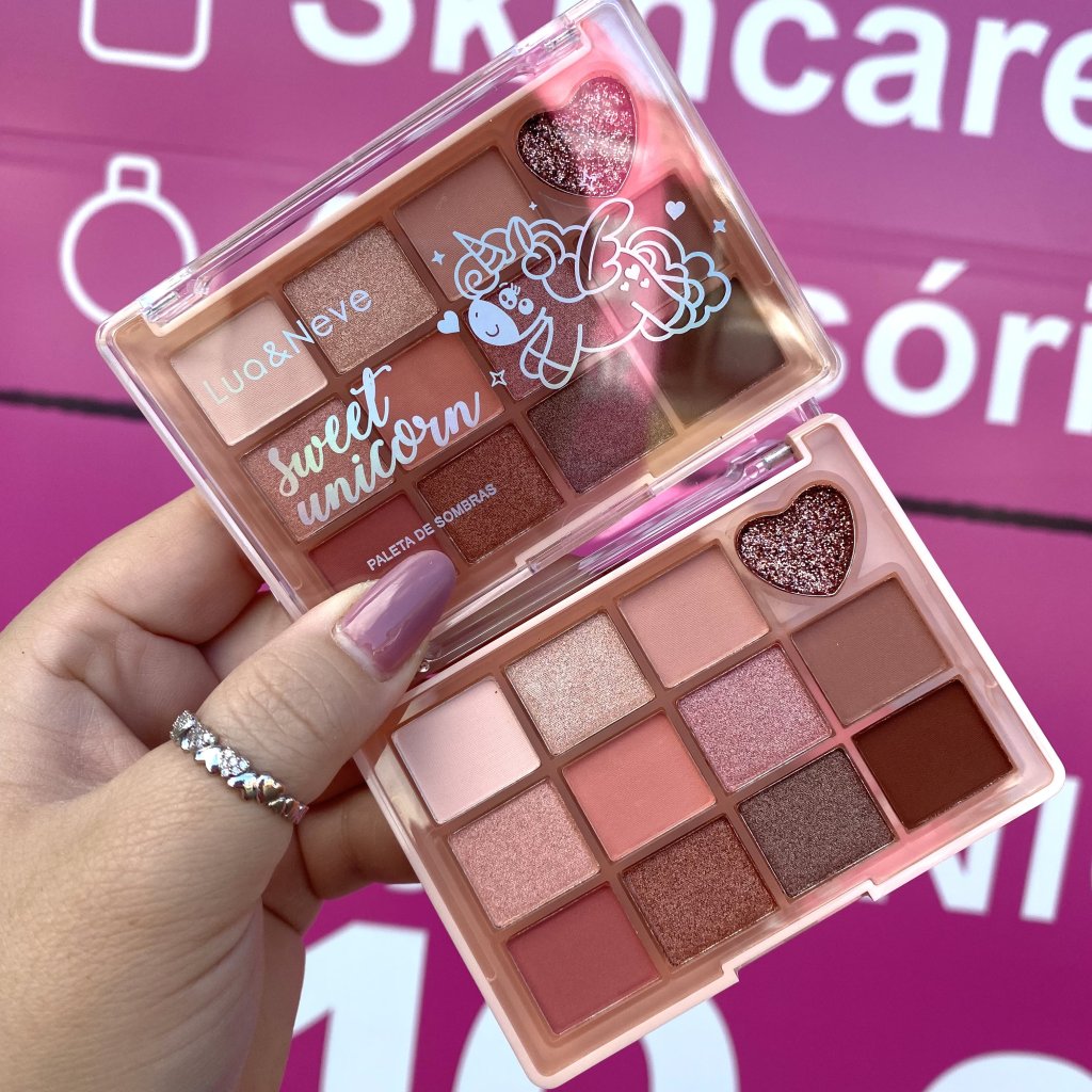 Paleta de sombra Sweet Unicorn (02) - Lua e Neve