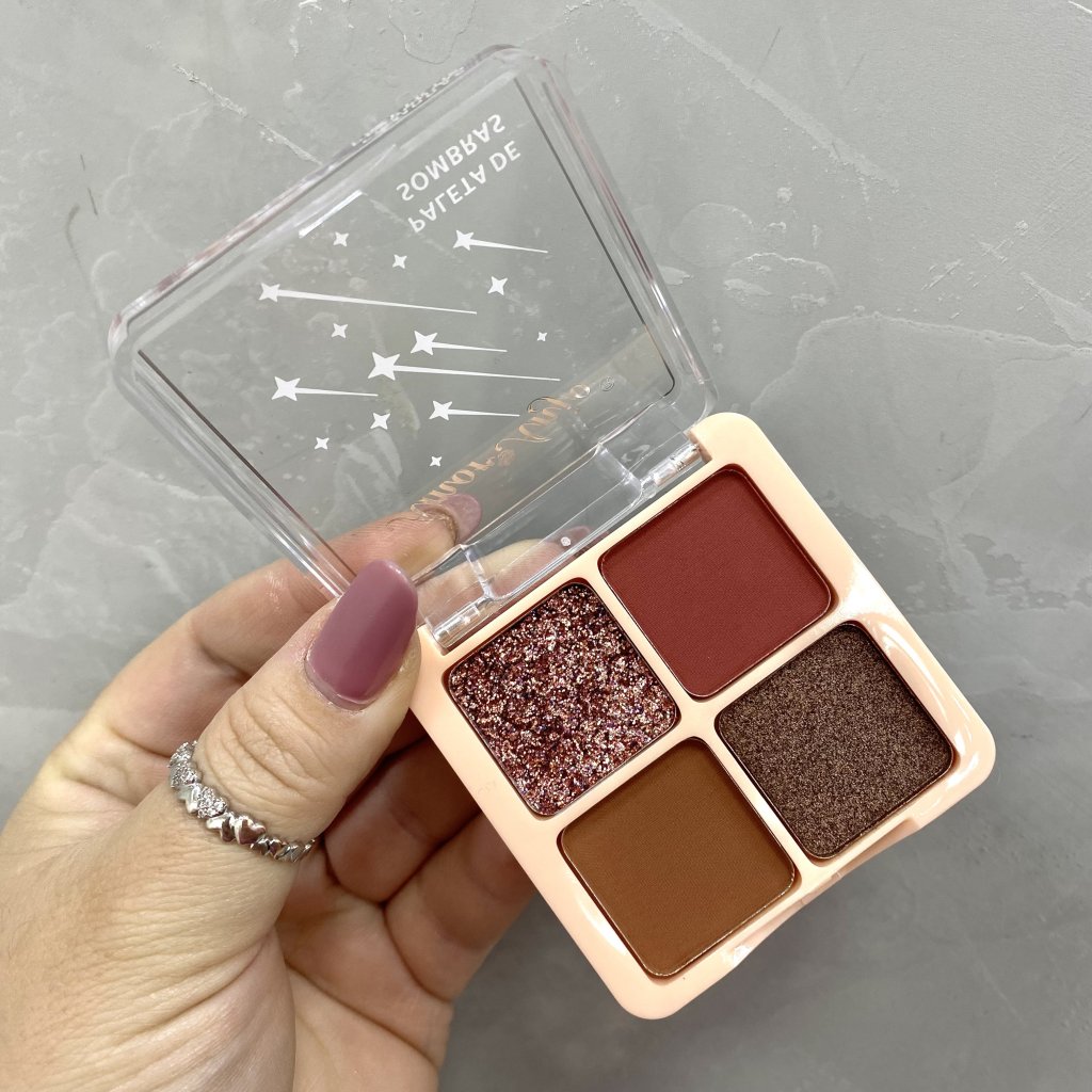 Paleta de sombra 4 cores (03) - Amor anjo 