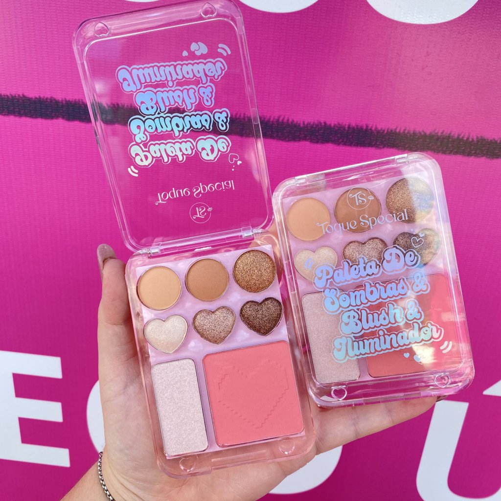 Paleta De Sombra, Blush E Iluminador (02) - Toque Special SOM0230