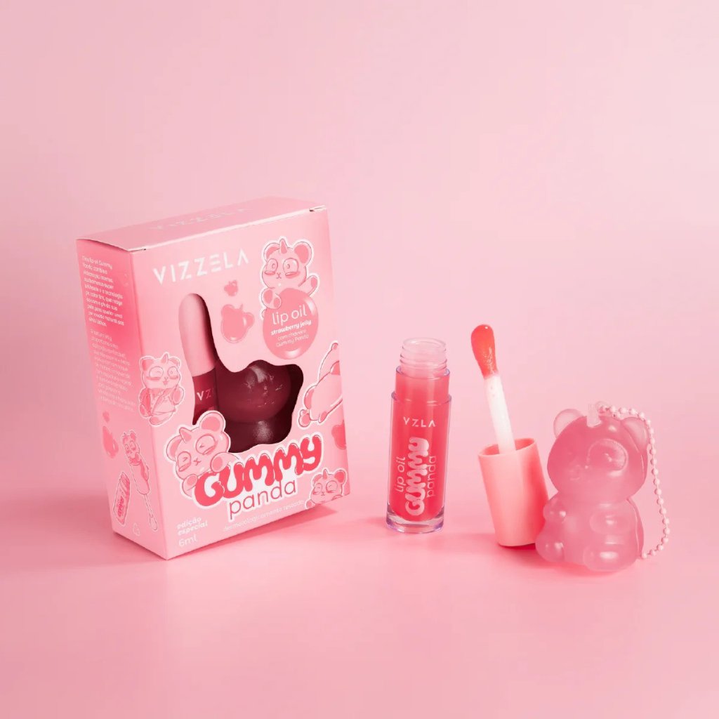 (PREMIUM) Lip Oil Gummy Panda – VIZZELA